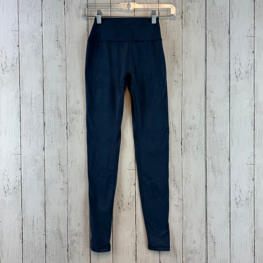 Alphalete Blue Alphalux Force Wonder 27" Workout Leggings Size XS